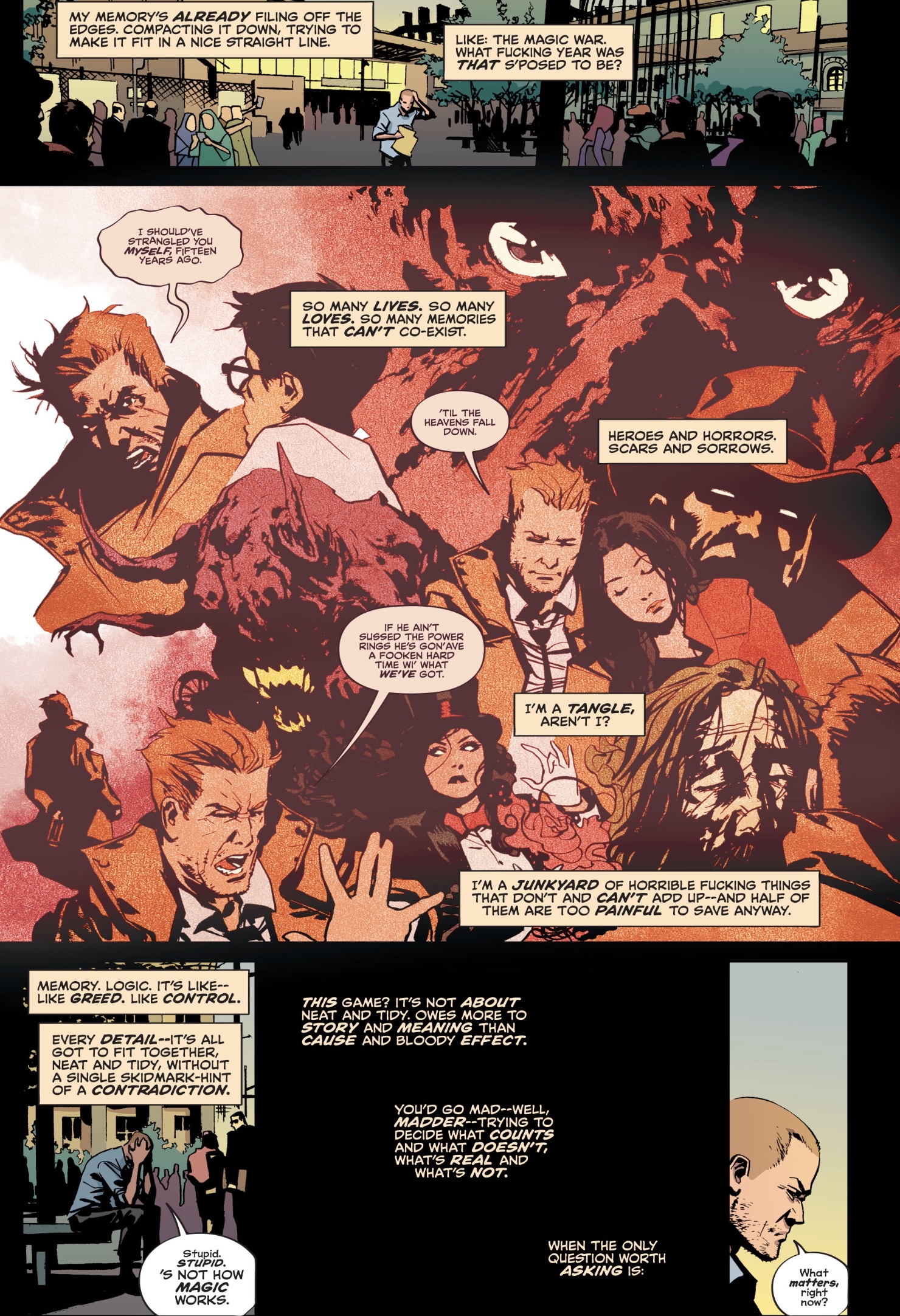 The Sandman Universe Presents: Hellblazer #1 review – Too