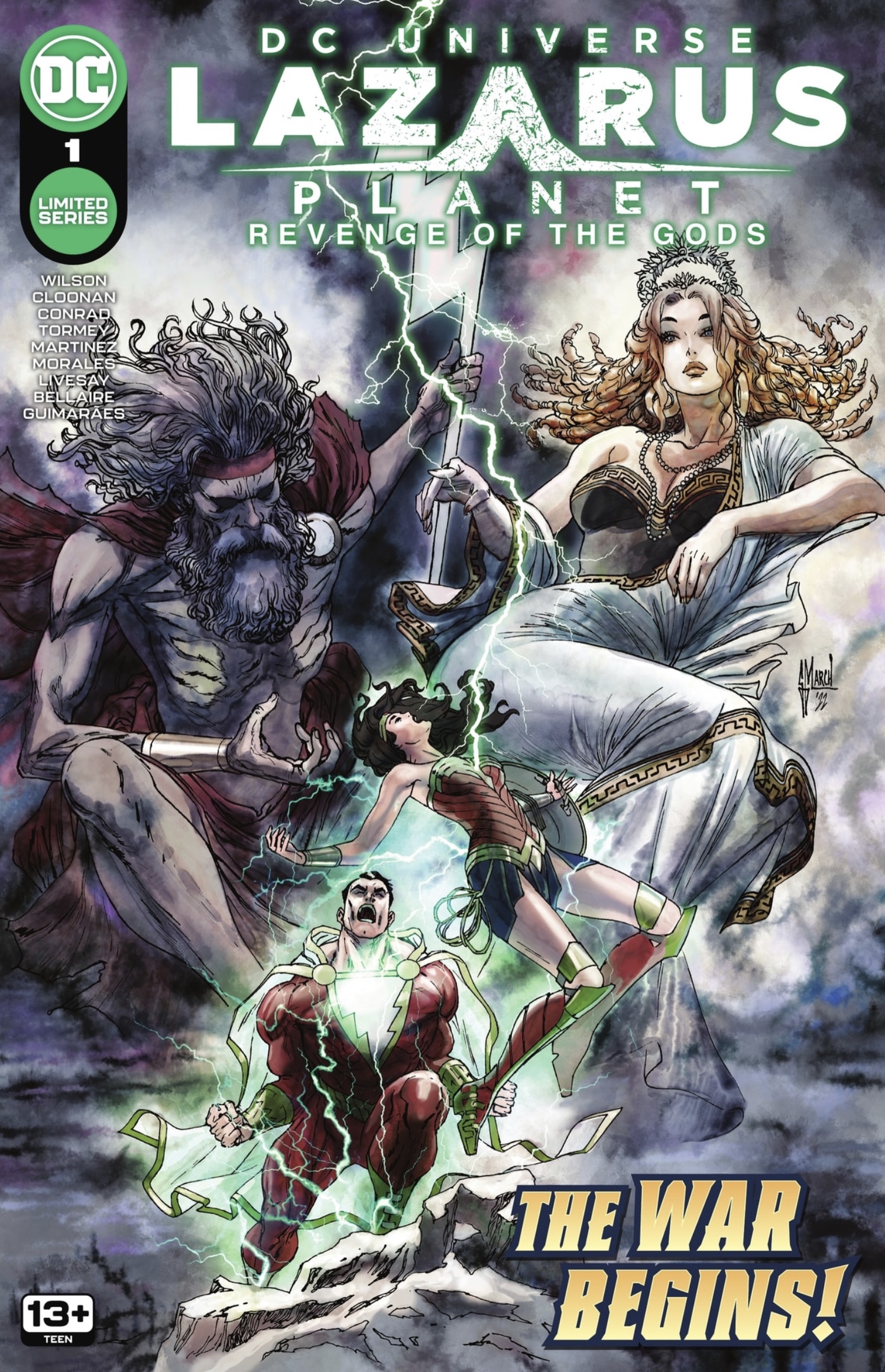 Lazarus Planet: Revenge of the Gods #1 review – Too Dangerous For
